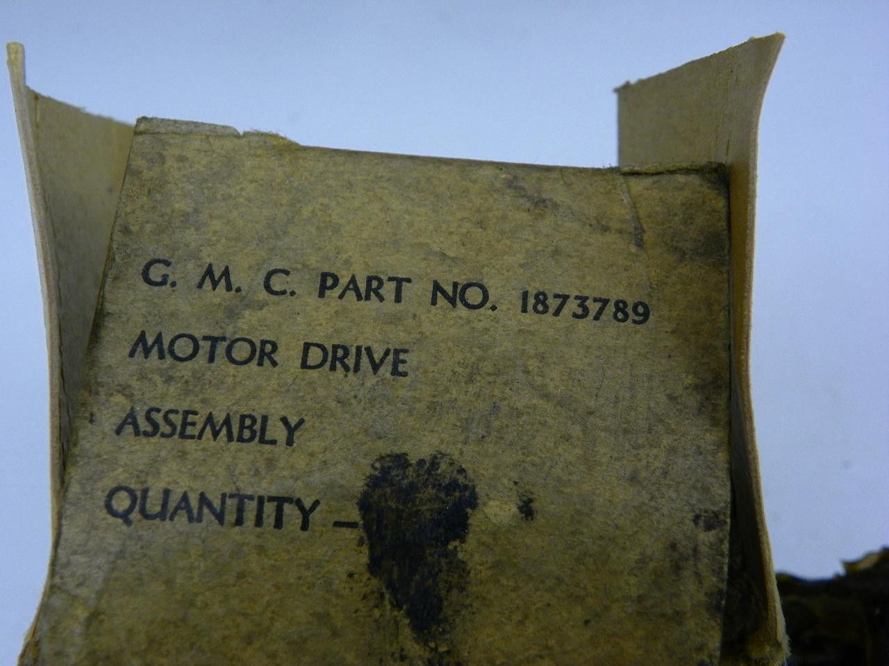 GMC 1873789 Starter Motor Drive Assembly for 1937-1948 GM & Studebaker restoration. - Image 2