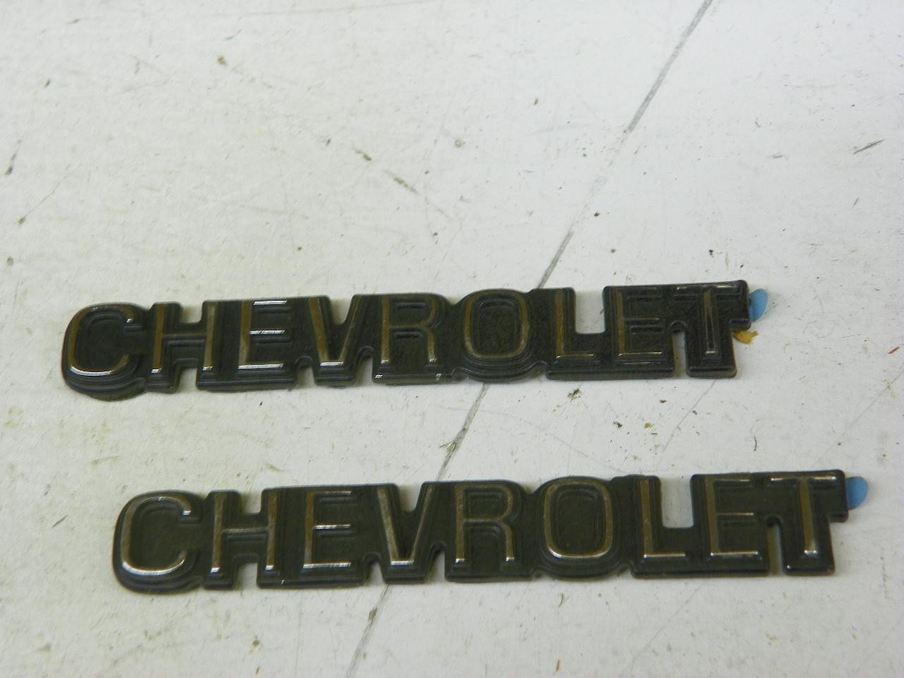 Genuine GM 1746150 Chevrolet Emblem 2-Pack for 1975-1977 Chevrolet Chevelle Monza exterior trim restoration. - Image 3