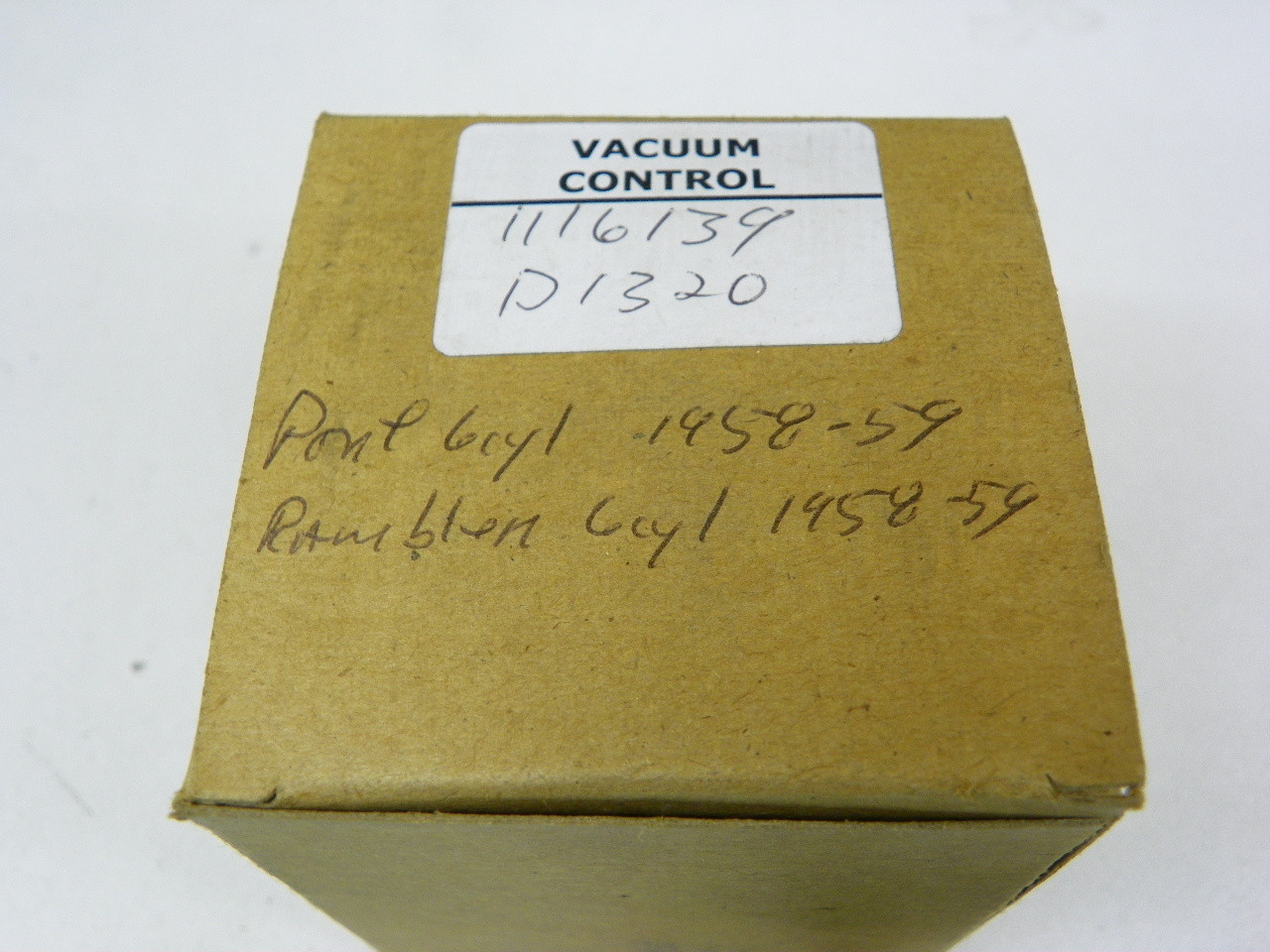 Delco Remy 1116139 Distributor Vacuum Advance for 1958-1959 Pontiac Rambler 6 Cyl restoration. - Image 2