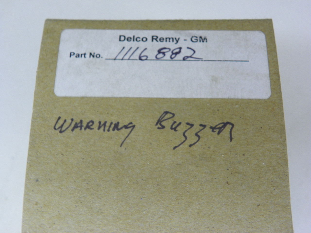 Delco Remy 1116882 Air Brake Warning Buzzer for 1956-1978 Chevrolet Truck restoration. - Image 2