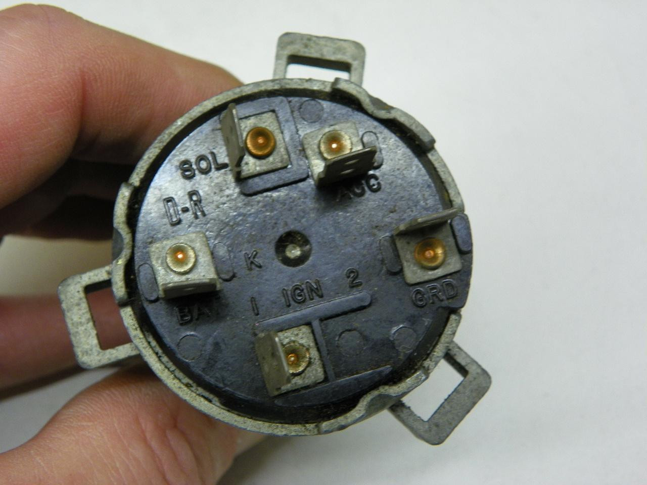 Delco-Remy 1116648 Ignition Switch for 1964 Chevrolet Chevelle Oldsmobile F85 Buick Special Skylark restoration. - Image 5