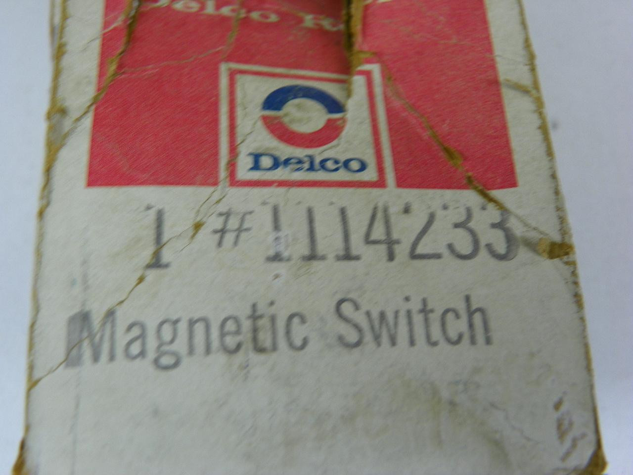 Delco Remy 1114233 Magnetic Switch for 1950-1973 GMC IHC Jeep Nash Willys Trucks restoration. - Image 2