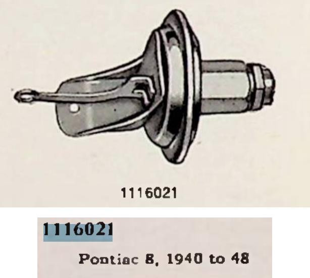 Delco-Remy 1116021 Vacuum Advance for 1940-1948 Pontiac 8-Cylinder distributor restoration. - Image 8