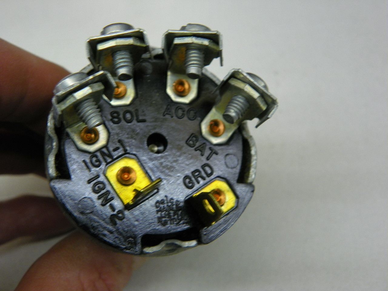 Remy D-1405 Ignition Switch for 1956 Oldsmobile 88 98 Holiday Starfire Super restoration. - Image 4