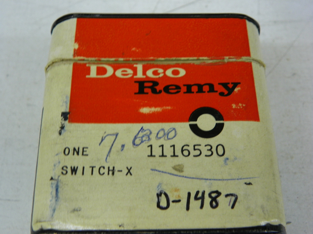 Delco Remy 1116530 Ignition Switch for 1956 GMC Truck restoration. - Image 2