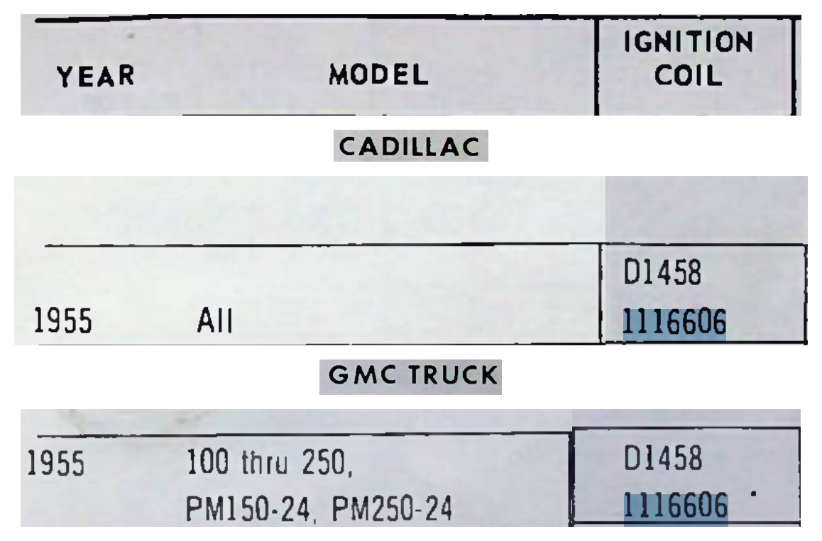 Delco Remy 1116606 Ignition Switch for 1955 Cadillac GMC Truck restoration. - Image 8