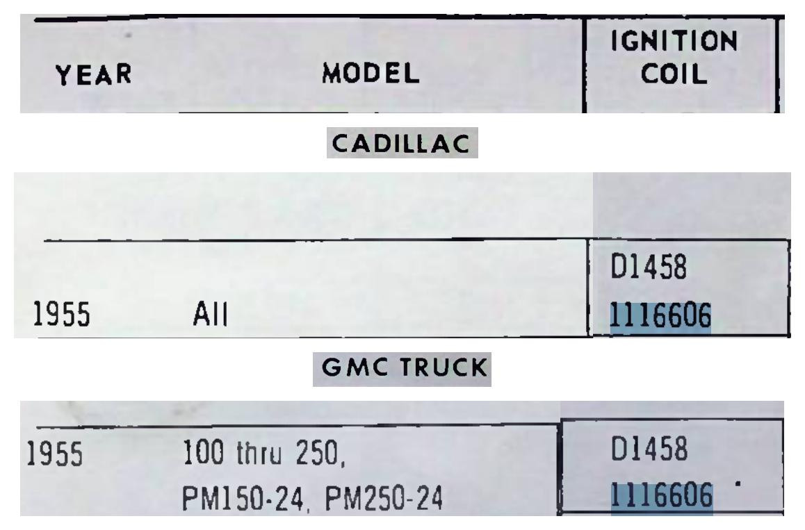 Delco Remy 1116606 Ignition Switch for 1955 Cadillac GMC Truck restoration. - Image 8