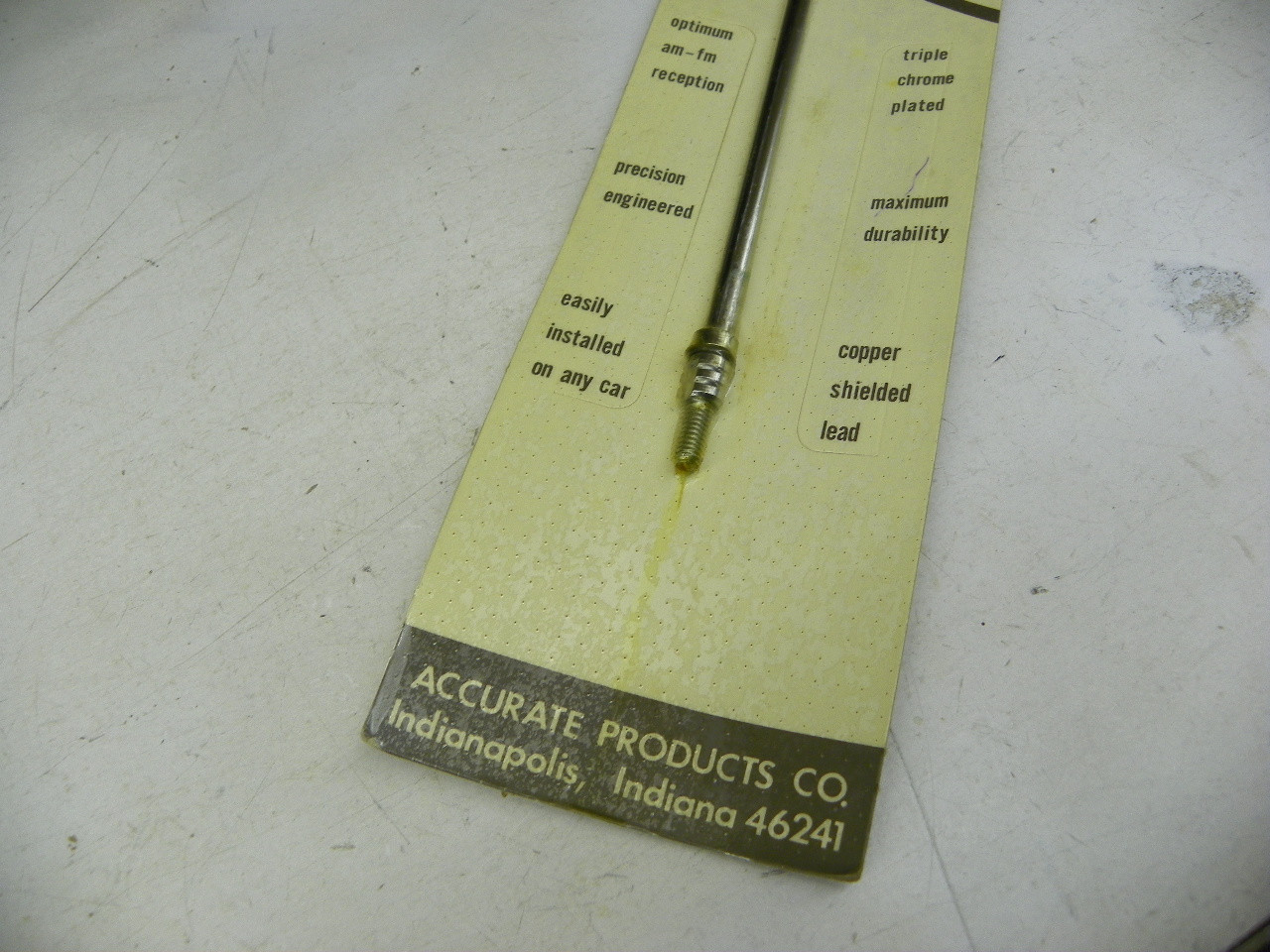 Accurate Products 11251 Antenna Mast for 1968-1969 Buick restoration. - Image 3