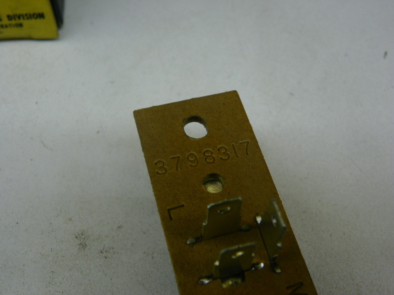 GM 3798317 Heater Blower Motor Resistor for 1962-1969 Chevrolet Corvette Corvair Nova Chevelle restoration. - Image 4
