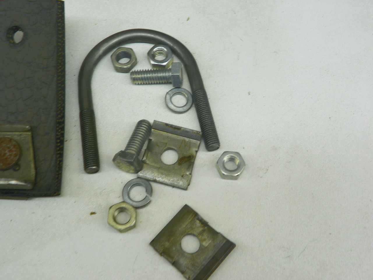 GM 3795782 Rear Muffler Clamp and Bracket for 1958-1964 Chevrolet Impala Bel Air restoration. - Image 4