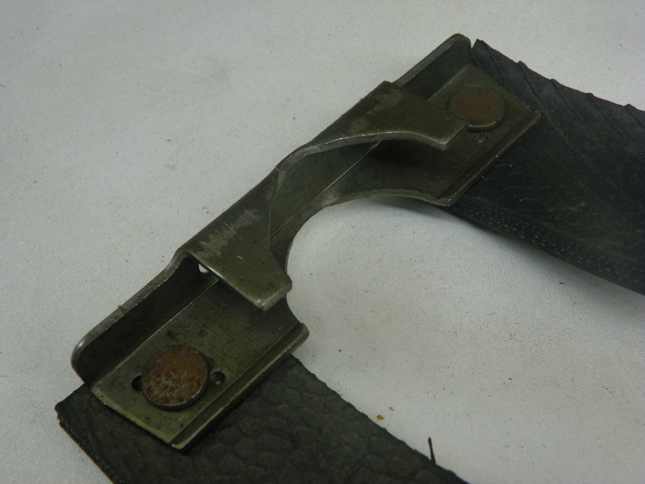 GM 3795782 Rear Muffler Clamp and Bracket for 1958-1964 Chevrolet Impala Bel Air restoration. - Image 5