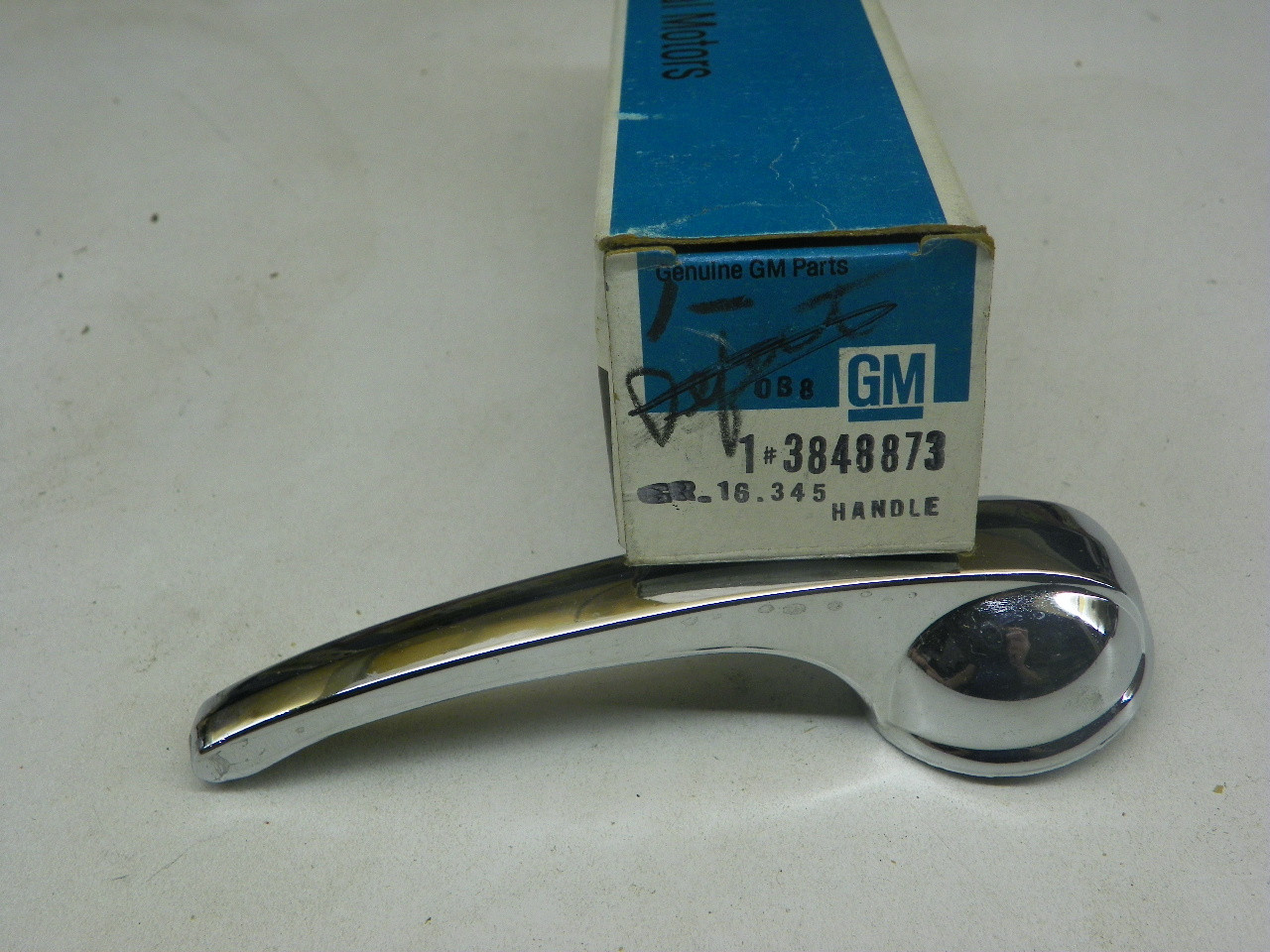 GM 3848873 Interior Door Handle for 1947-1966 Chevy GMC Truck Pickup restoration. - Image 1