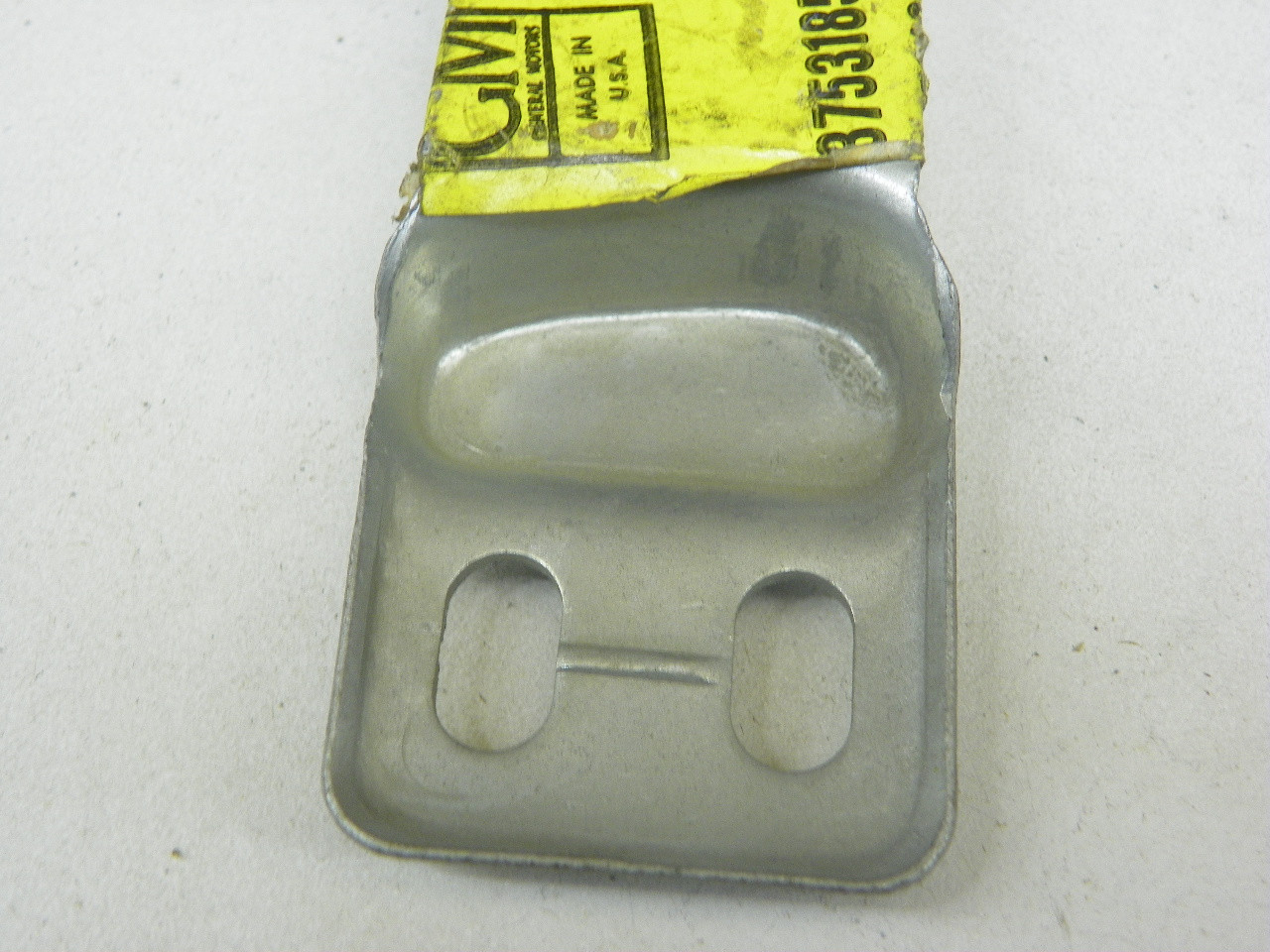 GM 3753185 LH Door Latch Striker Plate for 1957-1959 Chevrolet GMC Truck restoration. - Image 5