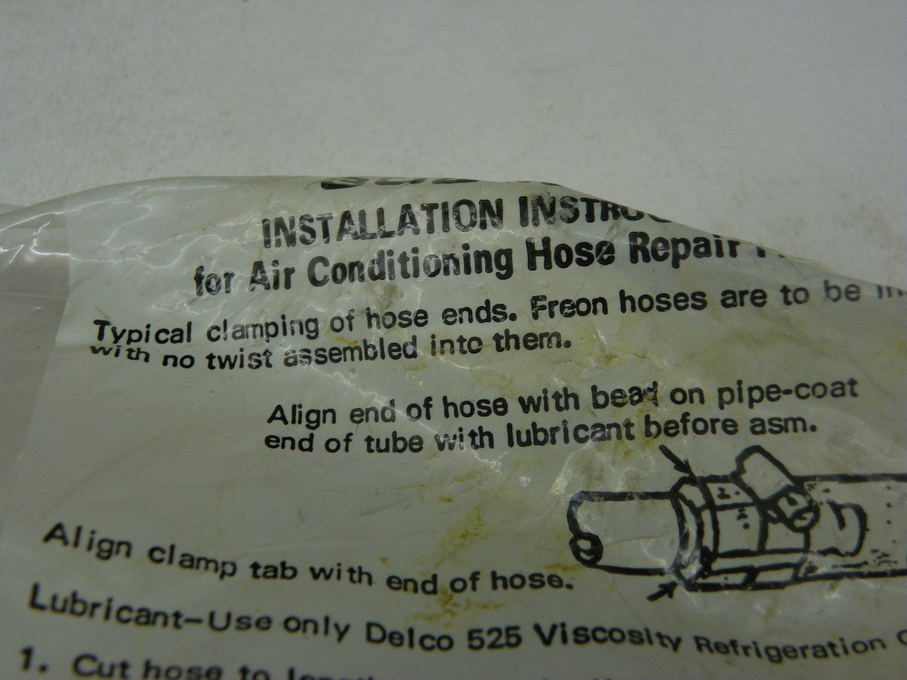 Delco 3023717 AC Hose Fitting for air conditioning restoration. - Image 6