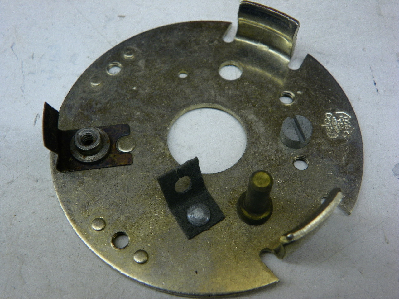Delco-Remy 1914448 Distributor Breaker Plate for 1937-1948 Pontiac Oldsmobile 6-Cyl restoration. - Image 4