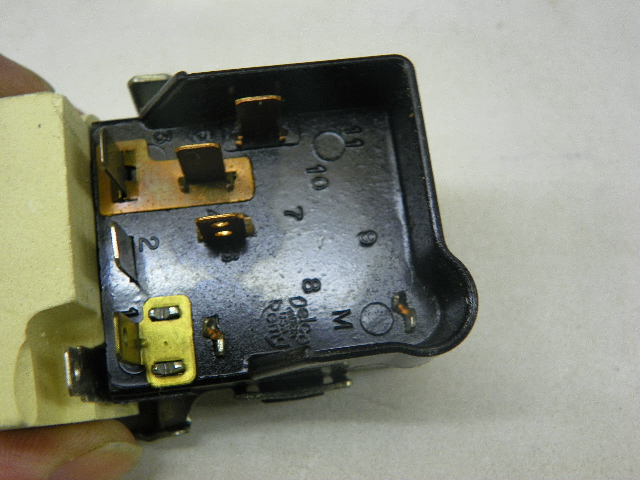 Delco Remy 1995192 Headlight Switch for 1968-1969 Chevrolet Camaro Rally Sport with console gauges restoration. - Image 8