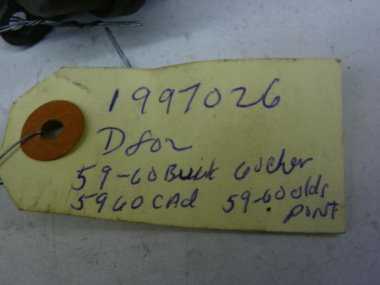 Delco Remy 1997026 Dimmer Switch for 1959-1960 GM Autronic Eye models restoration. - Image 3