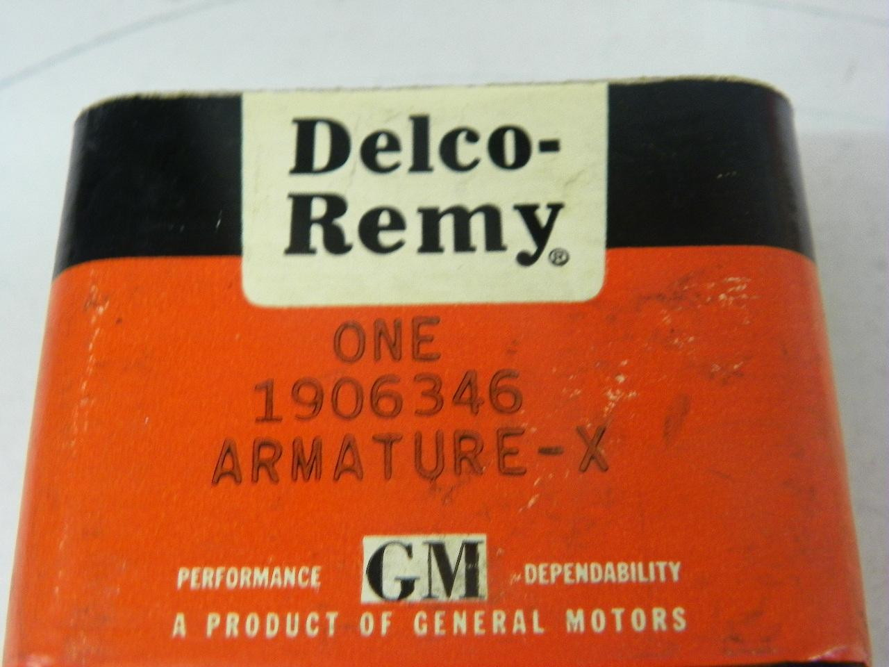 Delco-Remy 1906346 Armature-X for 1936-1955 GM 6-Volt Voltage Regulator restoration. - Image 2