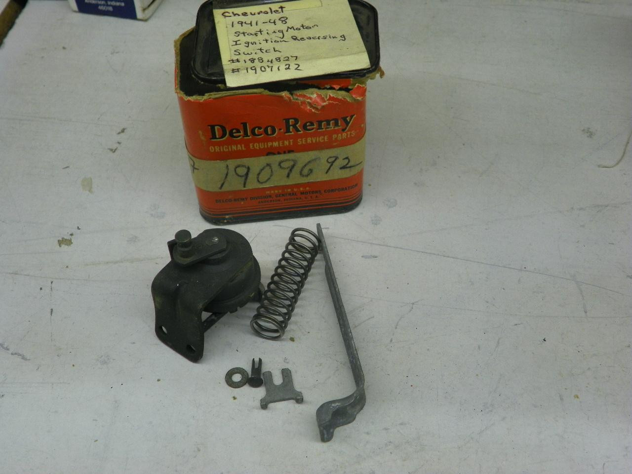 Delco-Remy 1909692 Ignition Reversing Switch for 1941-1948 Chevrolet Starting Motor restoration. - Image 1