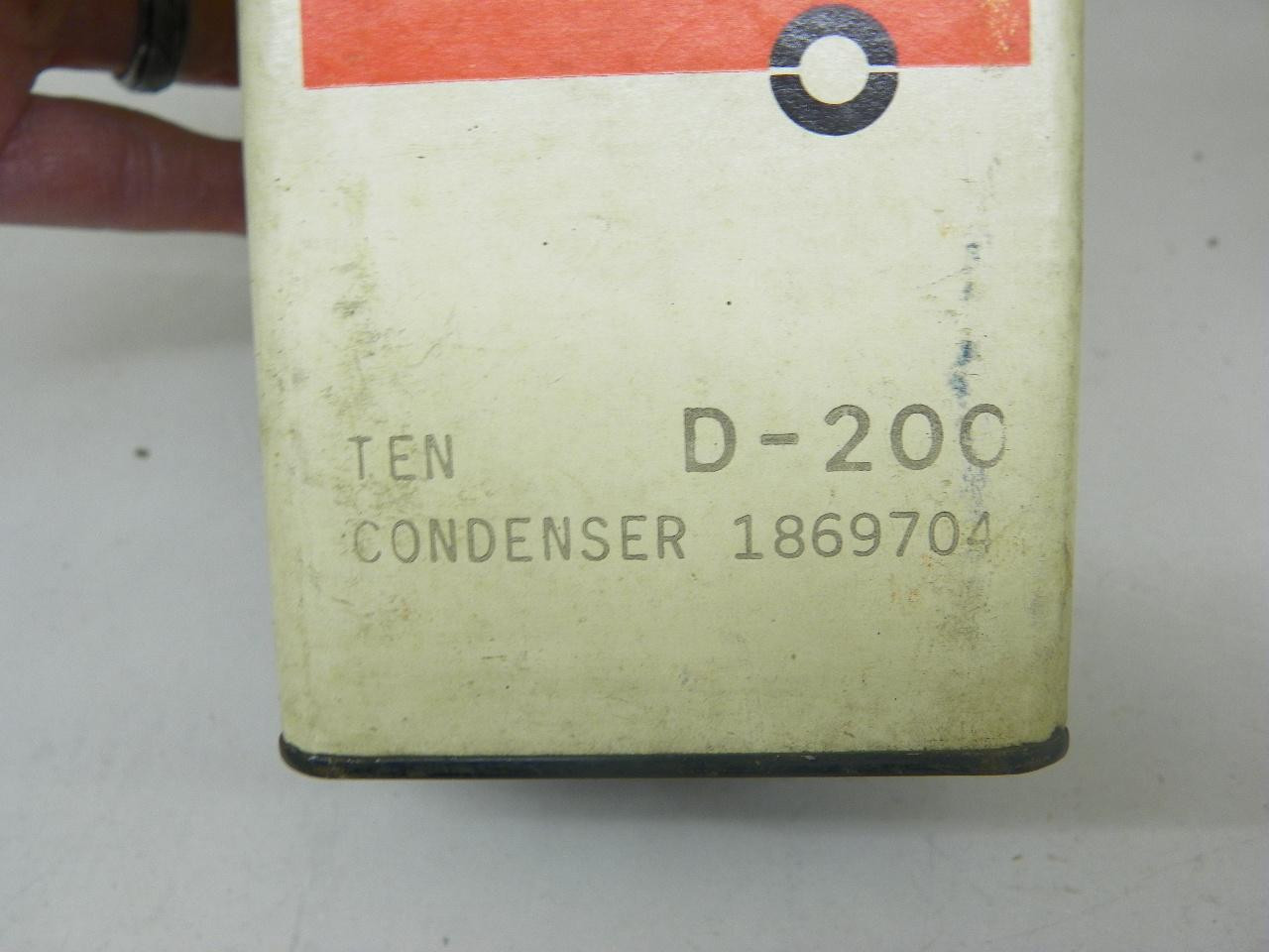 Delco-Remy D-200 Ignition Condenser for 1954 Chevrolet Car 1955 Truck restoration. - Image 2