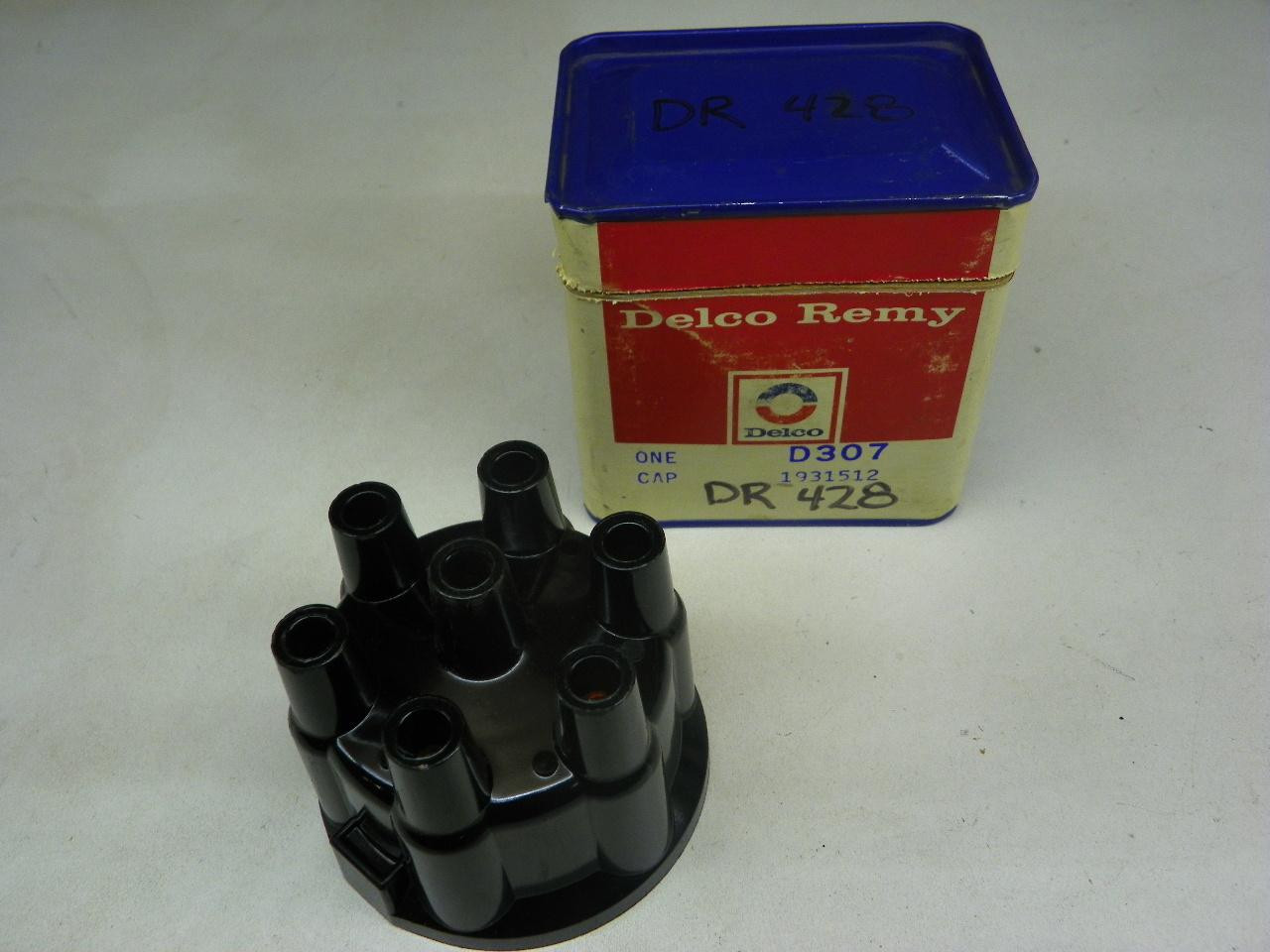 Delco Remy D307 Distributor Cap for 1955-1962 Chevrolet GMC 6-Cylinder restoration. - Image 1