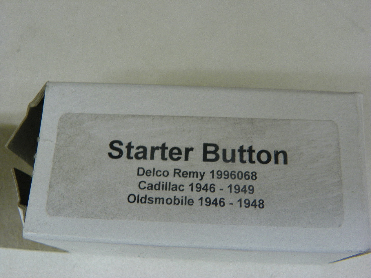Delco Remy 1996068 Starter Button for 1946-1949 Cadillac Oldsmobile restoration. - Image 2