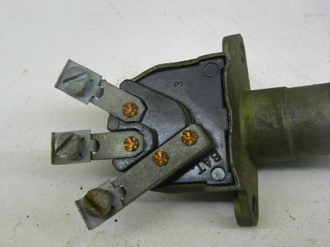 Delco Remy 1997008 Headlight Dimmer Switch for 1944-1945 GMC CC-302 CC-303 trucks restoration. - Image 7