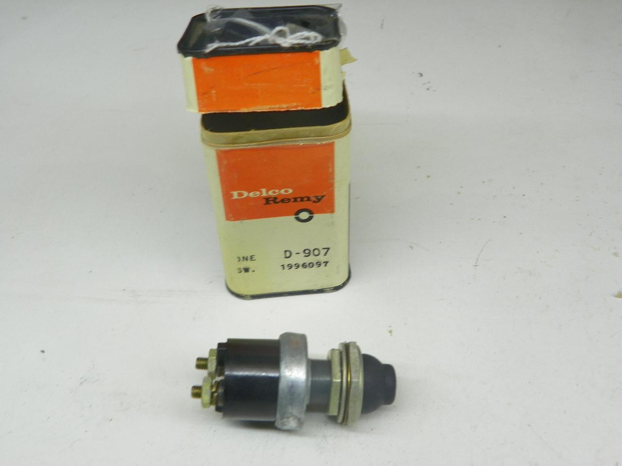 Delco Remy D-907 Starter Switch for 1957-1959 Mack Trucks restoration. - Image 1