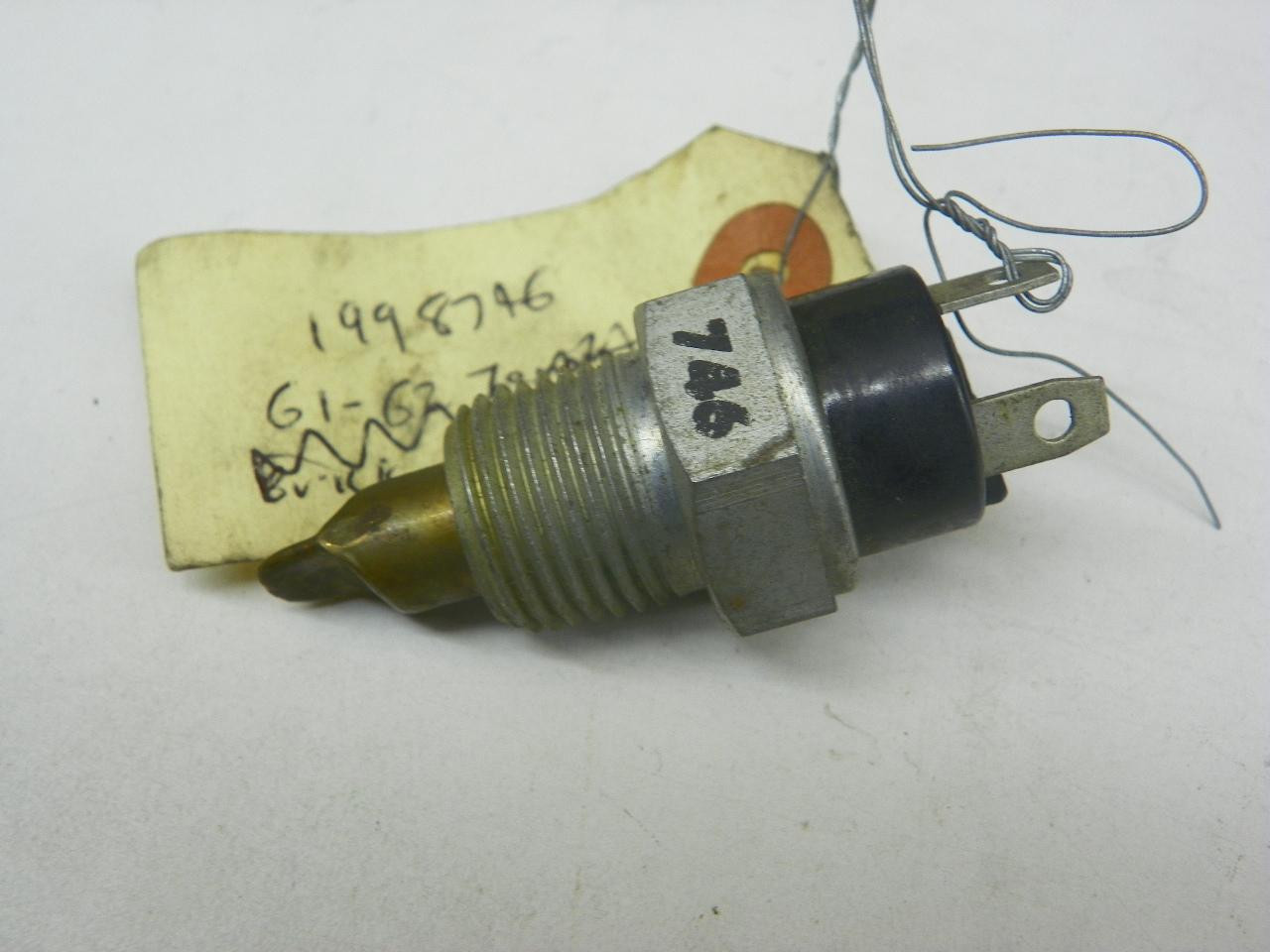 Delco 1998746 Temperature Switch for 1961-1962 Pontiac Tempest Buick Special restoration. - Image 5