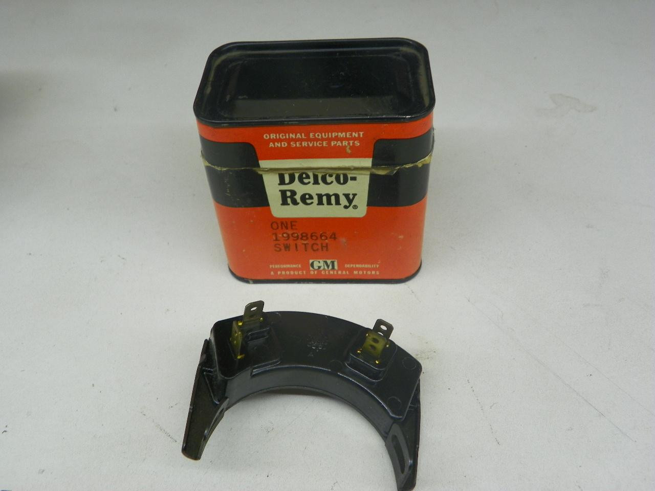 Delco-Remy 1998664 Neutral Safety Starting Switch for 1958 Pontiac Automatic Transmission restoration. - Image 1