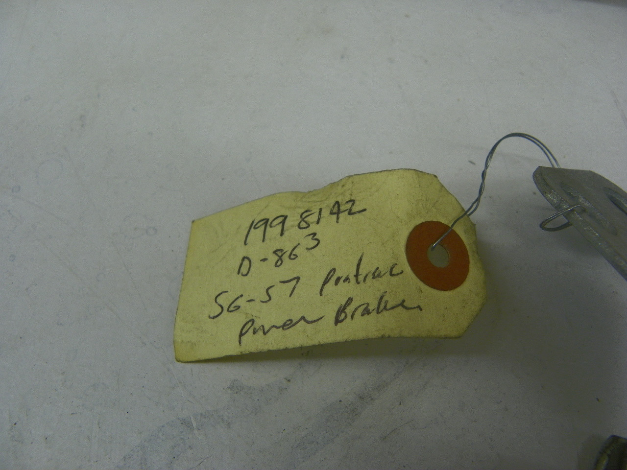 Delco Remy 1998142 Brake Light Switch for 1956-1957 Pontiac Chieftain Star Chief Super Chief Power Brakes restoration. - Image 5