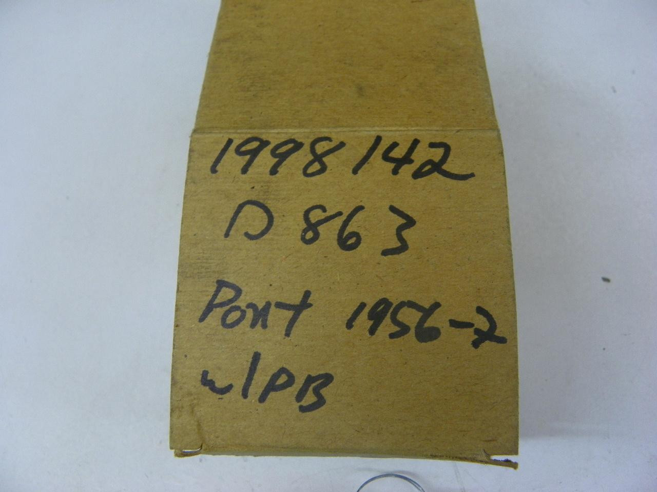 Delco Remy 1998142 Brake Light Switch for 1956-1957 Pontiac Chieftain Star Chief Super Chief Power Brakes restoration. - Image 2