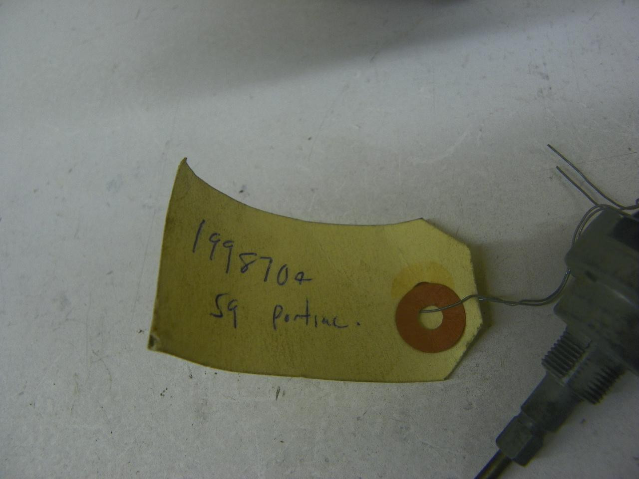 GM 1998704 Wiper Switch for 1959 Pontiac Catalina Bonneville Star Chief restoration. - Image 3