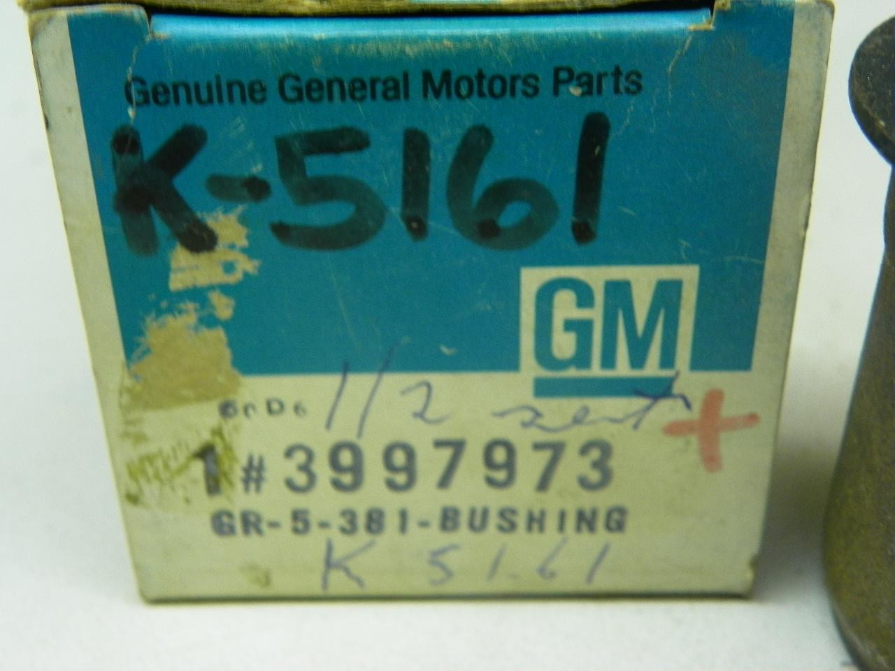 GM 3997973 Rear Upper Control Arm Bushing for 1964-1972 Chevrolet Chevelle Malibu restoration. - Image 2