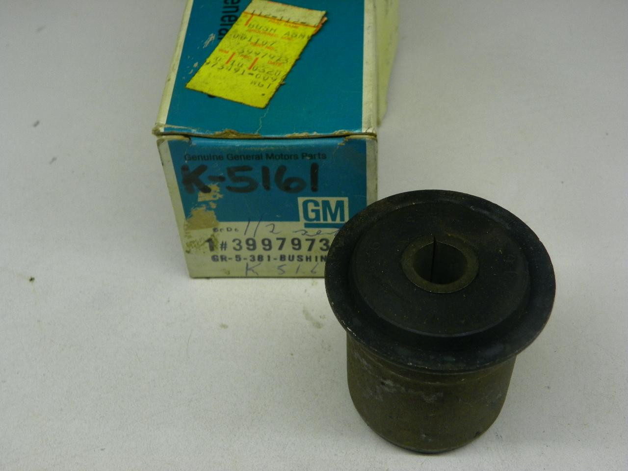 GM 3997973 Rear Upper Control Arm Bushing for 1964-1972 Chevrolet Chevelle Malibu restoration. - Image 1