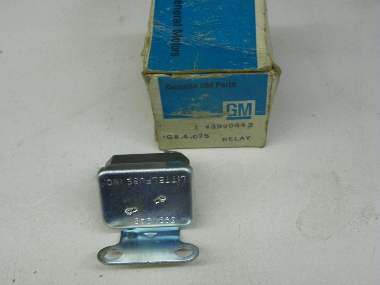 GM 3990842 TCS Reversing Relay for 1971 Chevrolet Corvette Camaro Chevelle TCS emissions system restoration. - Image 1