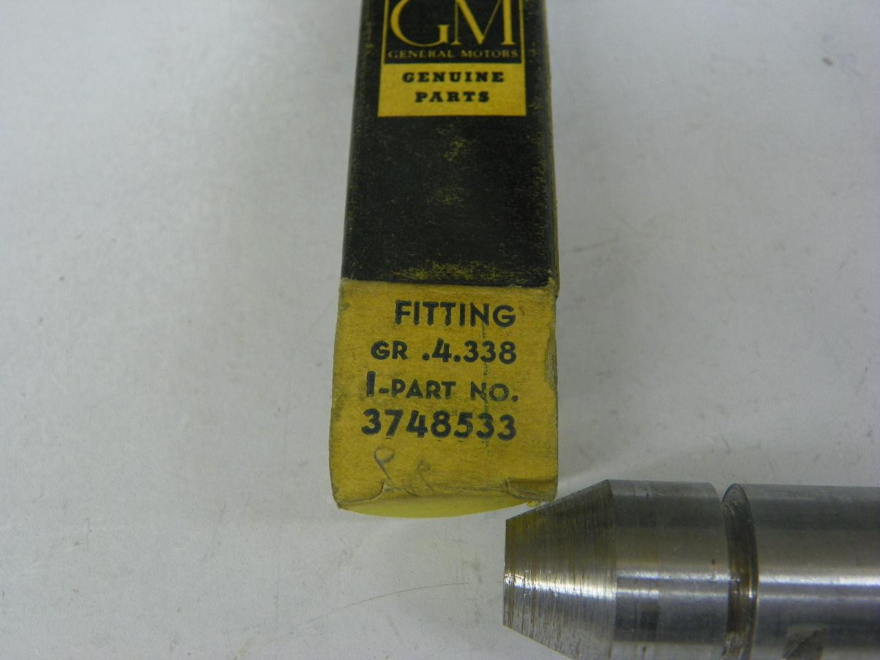 GM 3748533 Speedometer Driven Gear Housing Fitting for 1958-1960 Chevrolet restoration. - Image 2