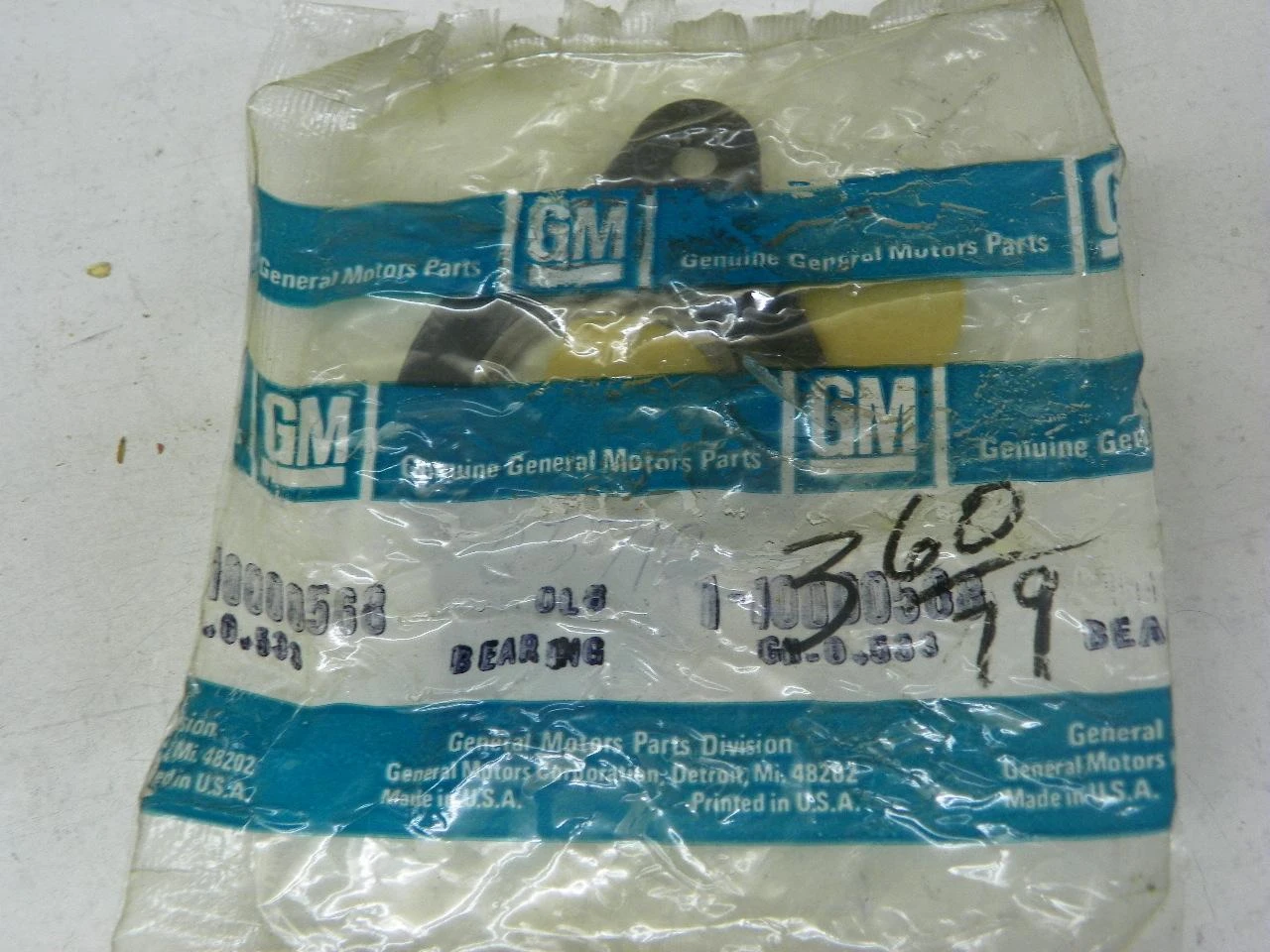 GM 10000568 Thrust Plate & Spacer for vintage transmission restoration. - Image 1