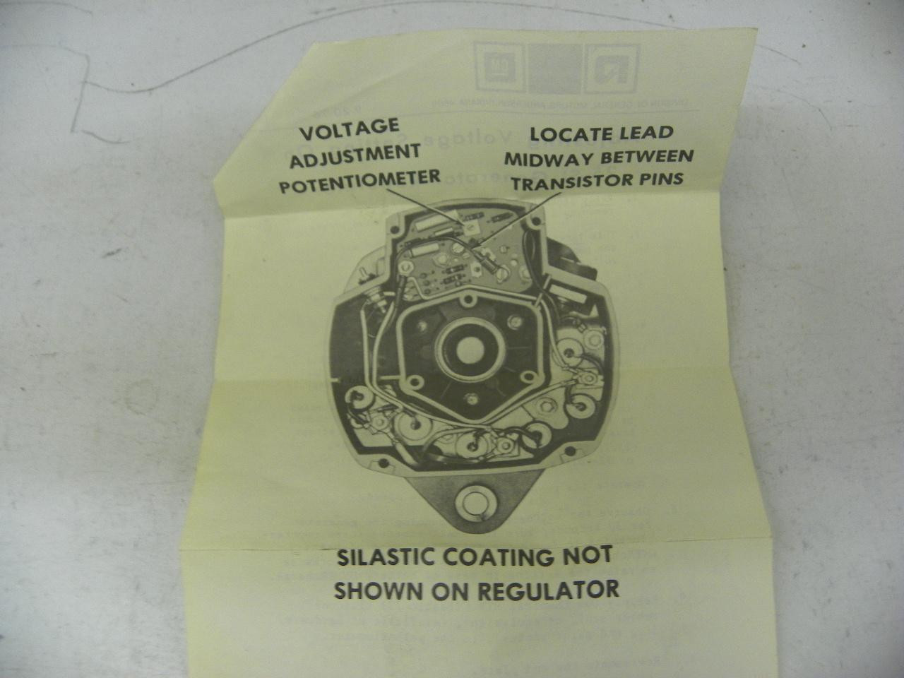 Delco Remy 1892817 Voltage Regulator for 25SI Alternator 12V Positive Ground restoration - Image 8