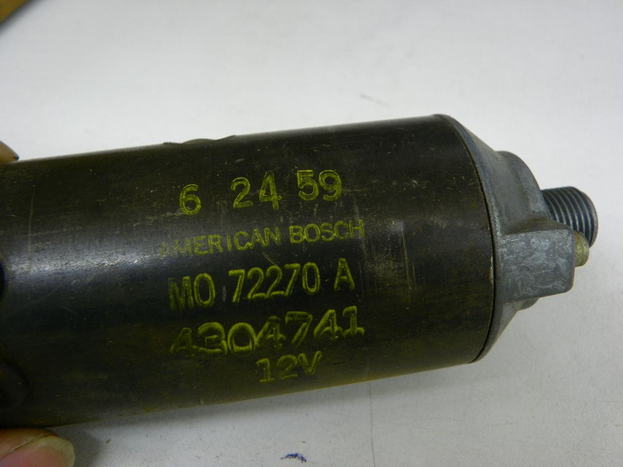 American Bosch MO-72270-A Power Seat Motor for 1959-1960 GM Passenger Cars restoration. - Image 4
