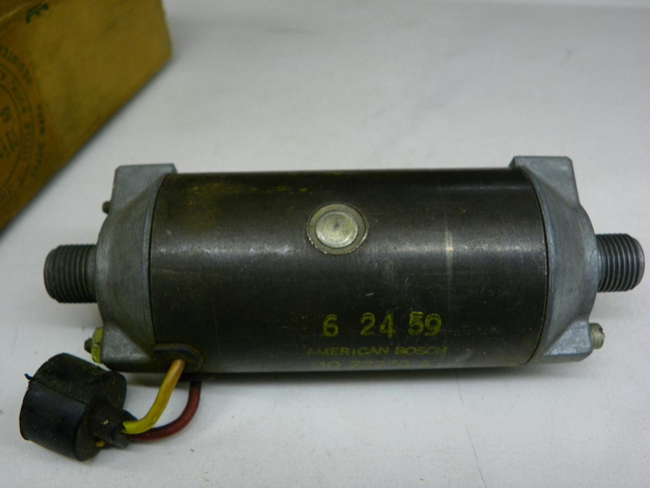 American Bosch MO-72270-A Power Seat Motor for 1959-1960 GM Passenger Cars restoration. - Image 3