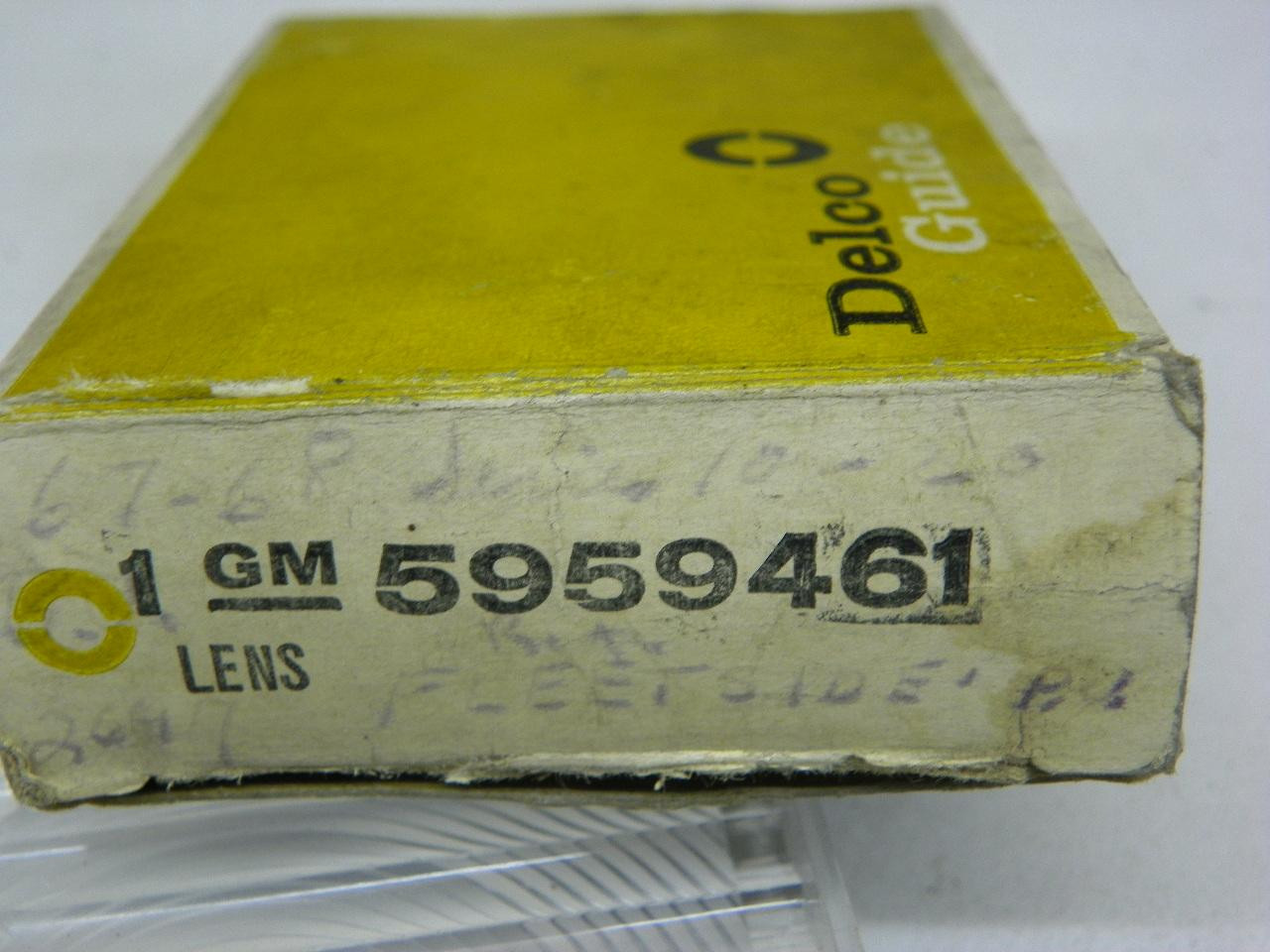 GM 5959461 Backup Light Lens for 1967-72 Chevrolet GMC Fleetside Blazer Jimmy Left Hand restoration. - Image 2