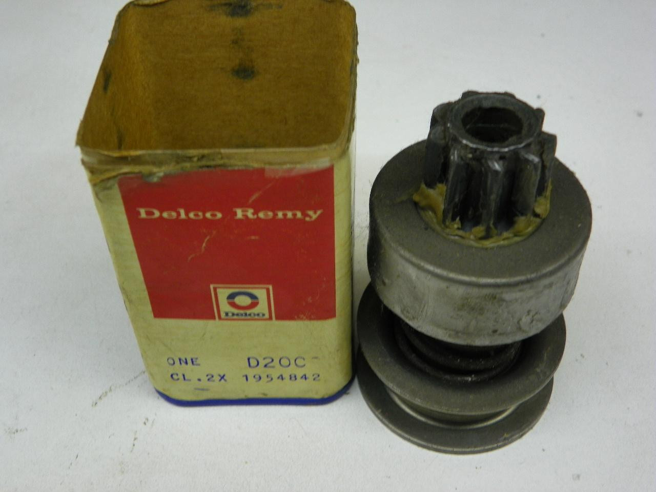 Delco Remy 1954842 Starter Drive for 1969 Oldsmobile F-85 Cutlass restoration. - Image 1