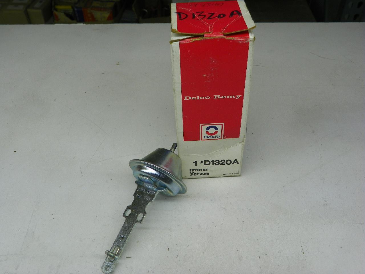 Delco Remy D1320A Distributor Vacuum Advance for 1974-1978 Chevrolet GMC Passenger Car Truck restoration. - Image 1