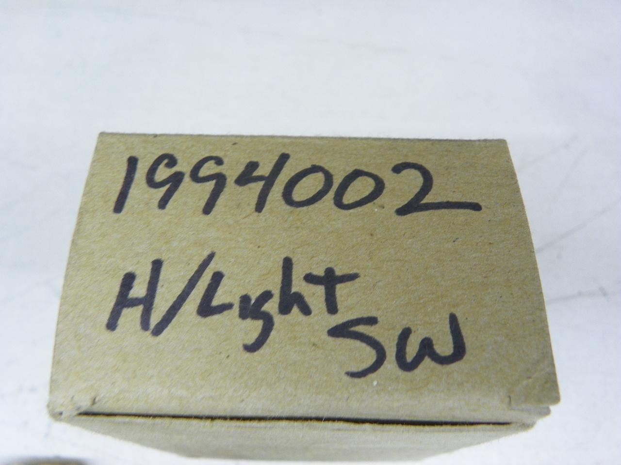 Delco-Remy 1994002 Headlight Switch for 1949-1952 Oliver Tractors restoration. - Image 1