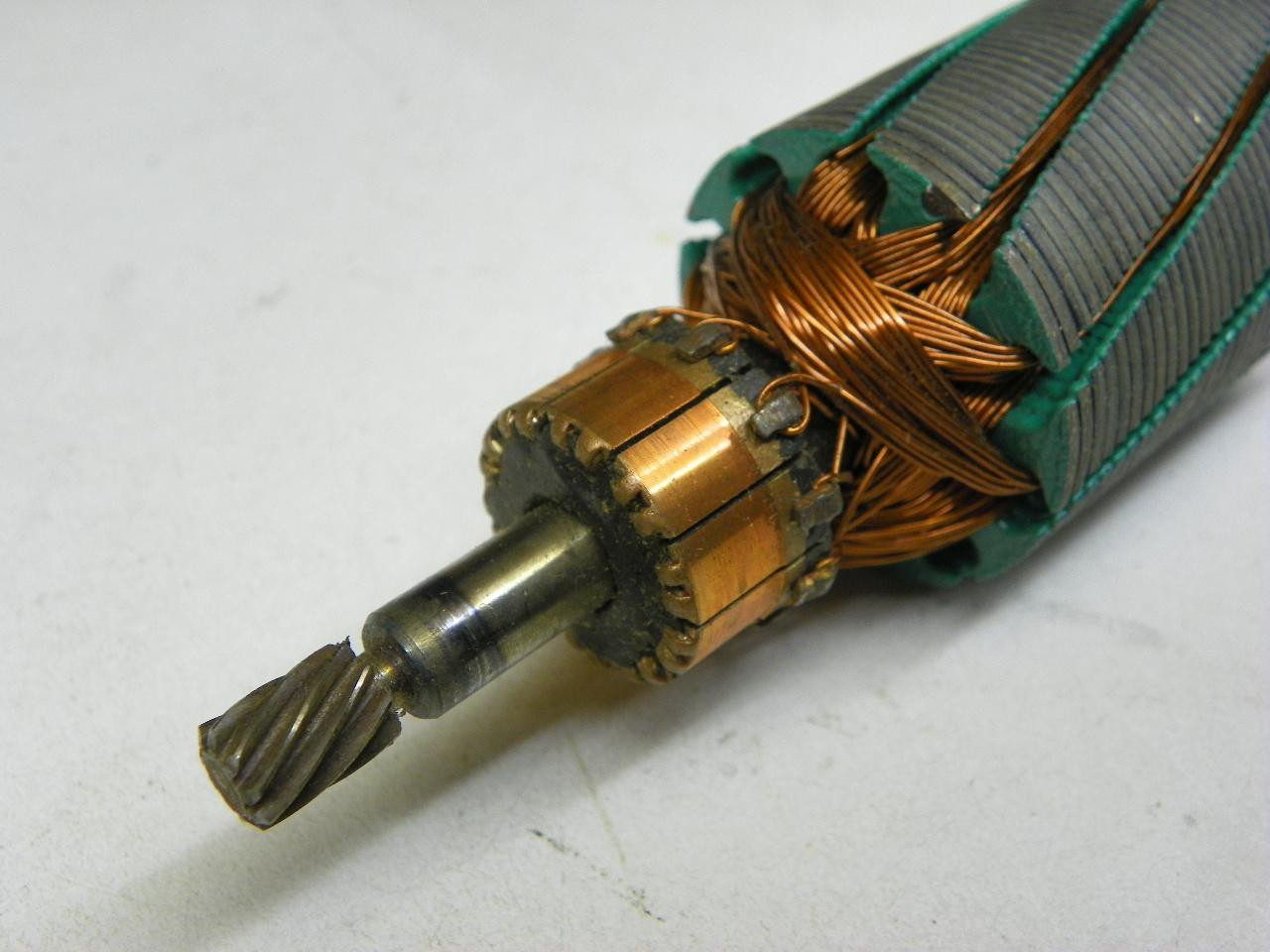 Delco 4910164 Windshield Wiper Motor Armature for 1962-65 Chevrolet Corvair 1967-76 Pontiac Firebird restoration. - Image 5