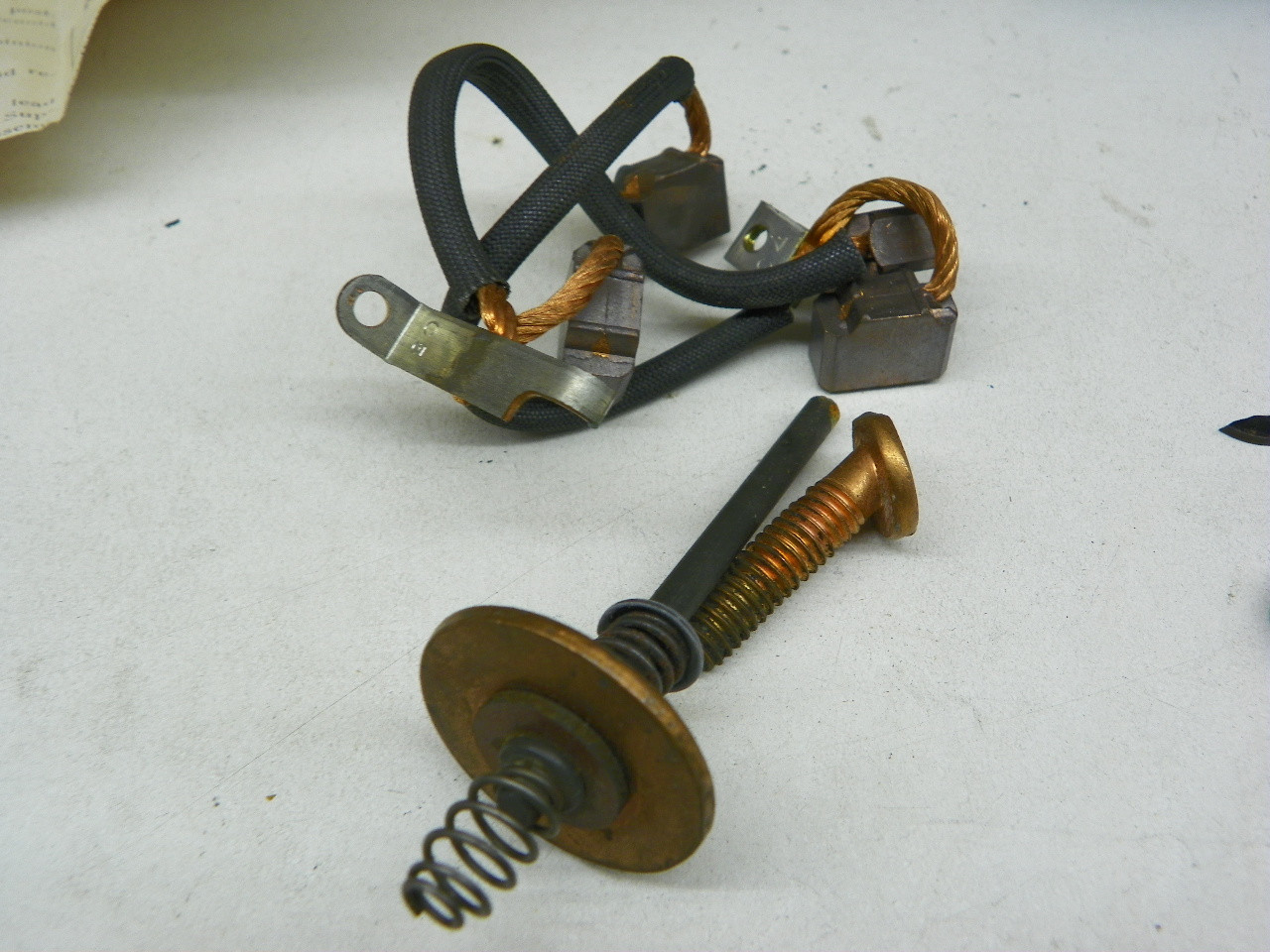 Remy C-907 Starter Brush and Solenoid Repair Kit for 1962-1963 Dodge Plymouth restoration. - Image 5