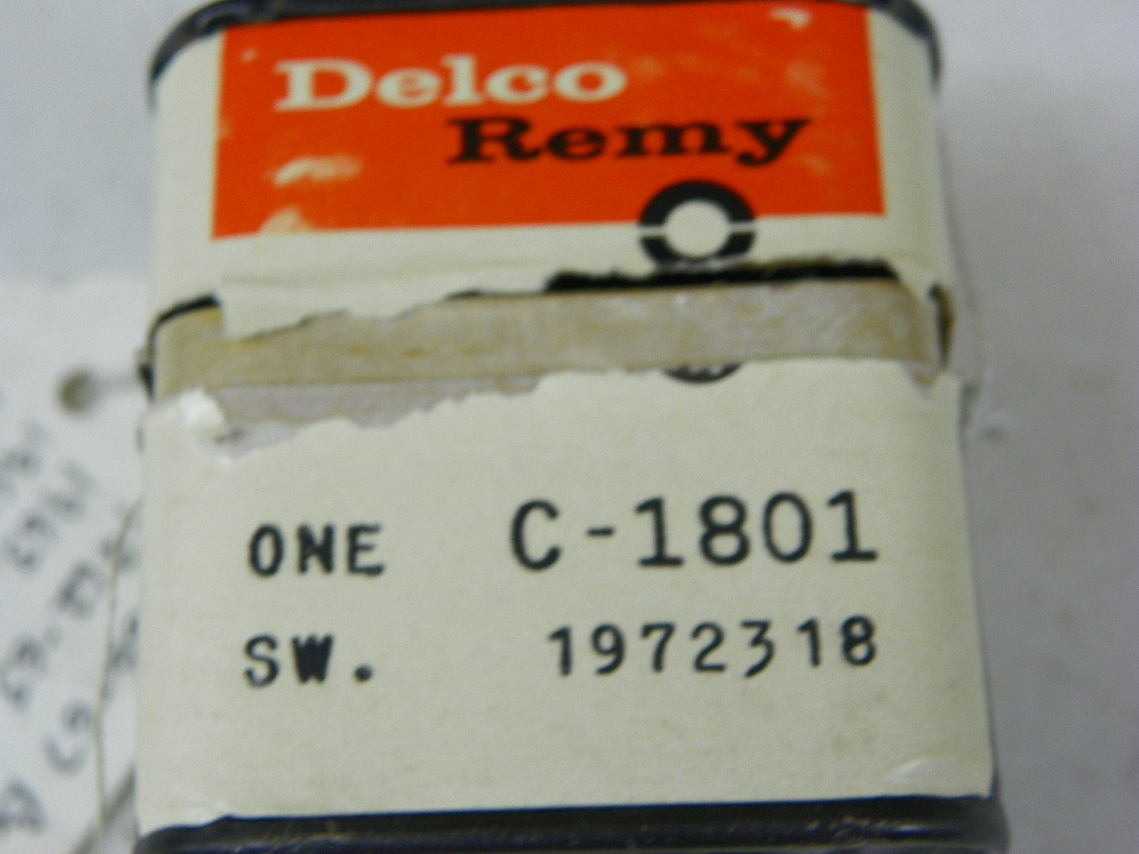 Delco Remy C-1801 1972318 Oil Pressure Switch for 1962-1967 Mopar A-Body restoration. - Image 2