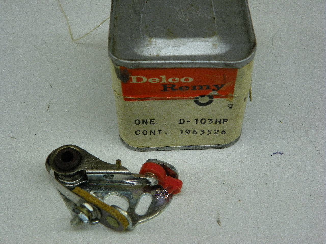 Delco Remy D-103HP Ignition Contact Points for 1937-1953 Buick Cadillac Oldsmobile restoration. - Image 1
