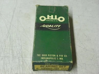 Ohio 12605HD.040 Connecting Rod Bearings  for 1952-63 Ford Mercury 6 Cyl. .040 Oversize restoration. - Image 2